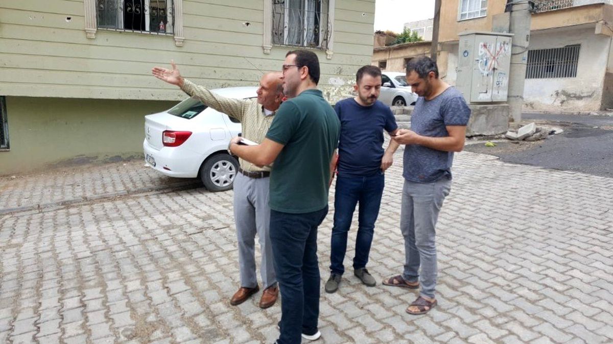 Nusaybin\'de hasar tespit çalışmalarına başlandı