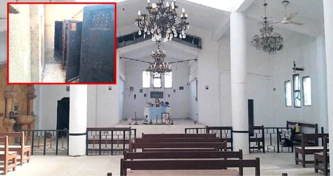 Terör örgütü PKK/YPG\'nin karargah ve cezaevi olarak kullandığı kilise kurtarıldı: Temizlenip ibadete açılacak