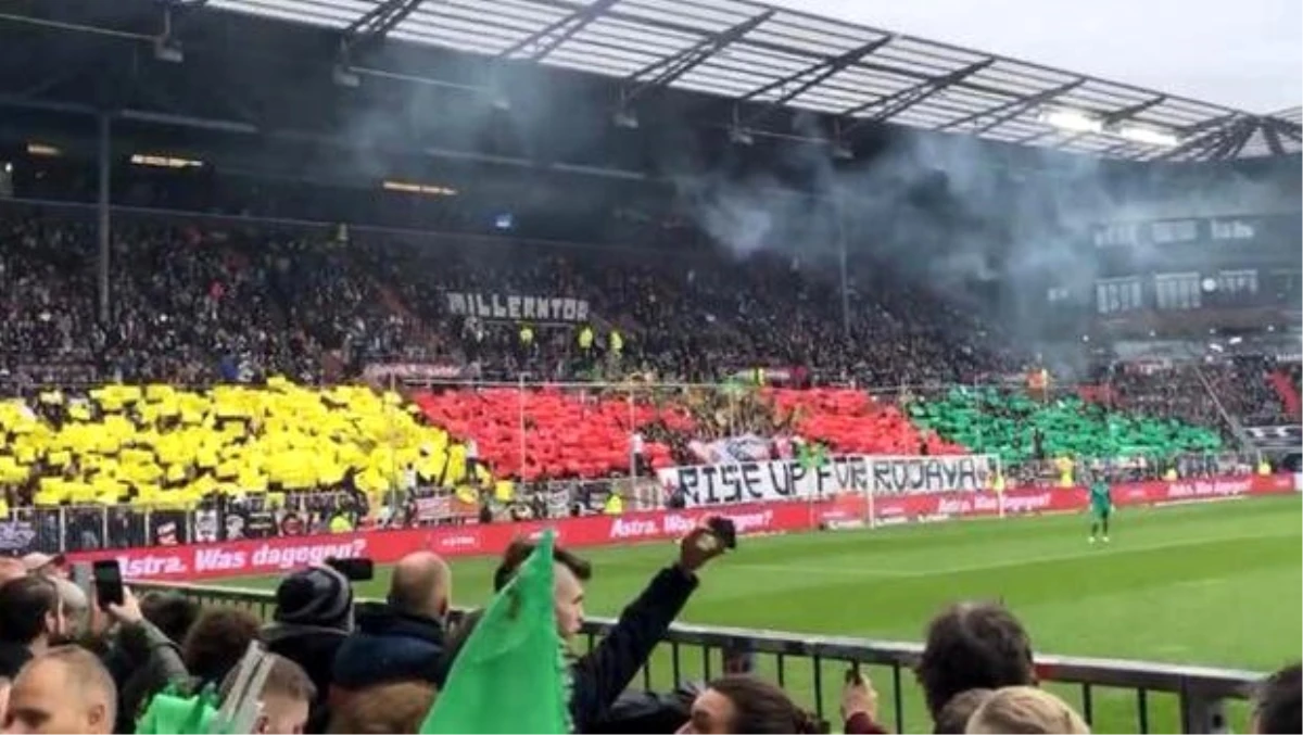 St. Pauli teröristlere destek verdi!