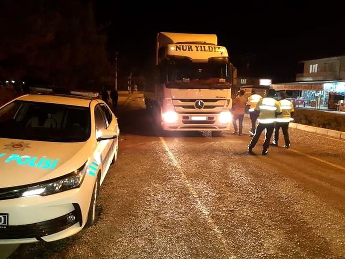 Şuhut\'ta sürücülere yönelik alkol denetimi