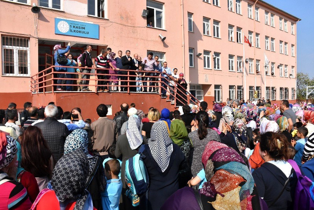 Tahliye edilen okulda velilerin istediği oldu