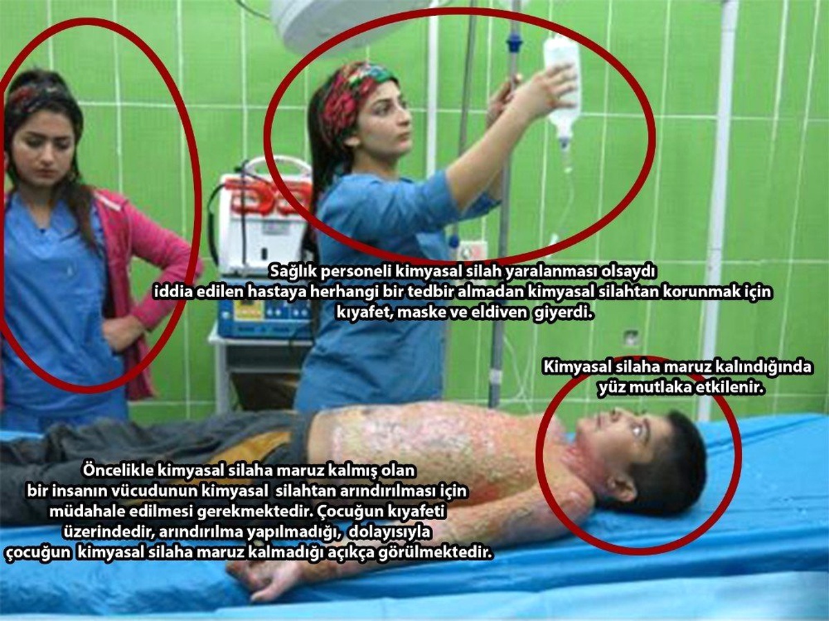 Terör örgütünün "kimyasal bomba" yalanı madde madde böyle boşa çıkarıldı