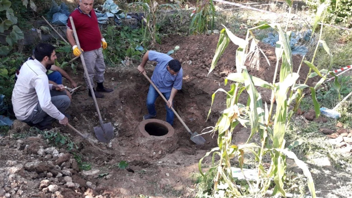 Yağmur suları tarihi eserleri ortaya çıkardı