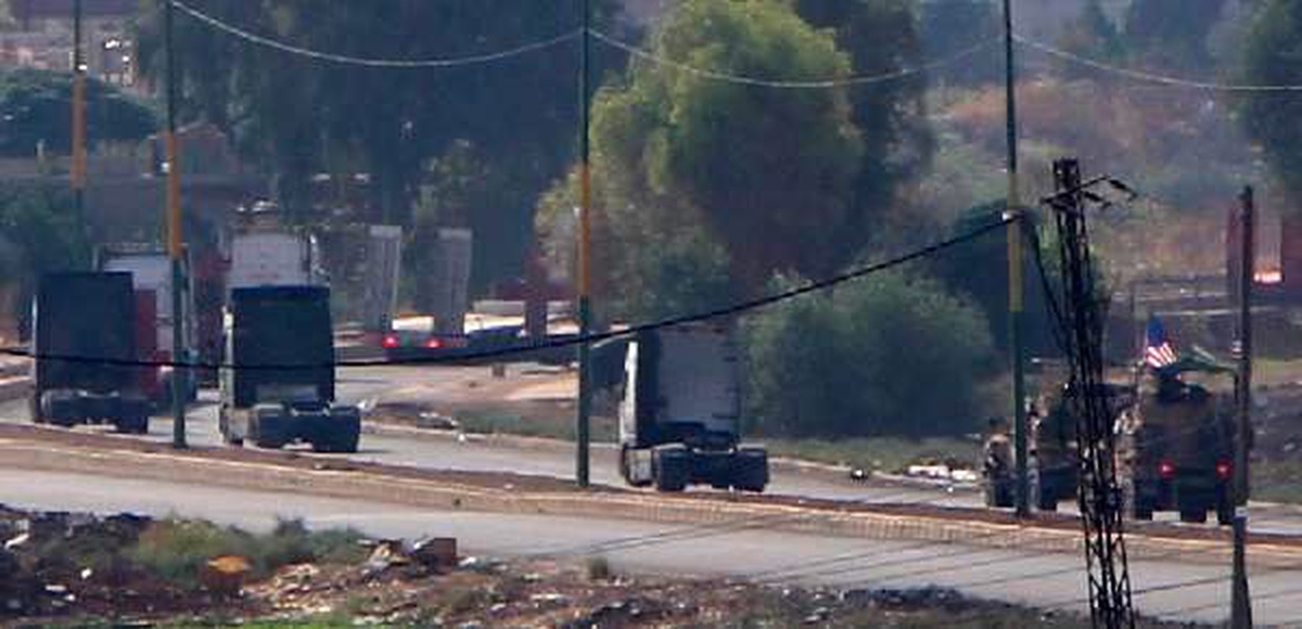 ABD\'nin Irak yönünden gelen konvoyu Suriye\'de görüntülendi