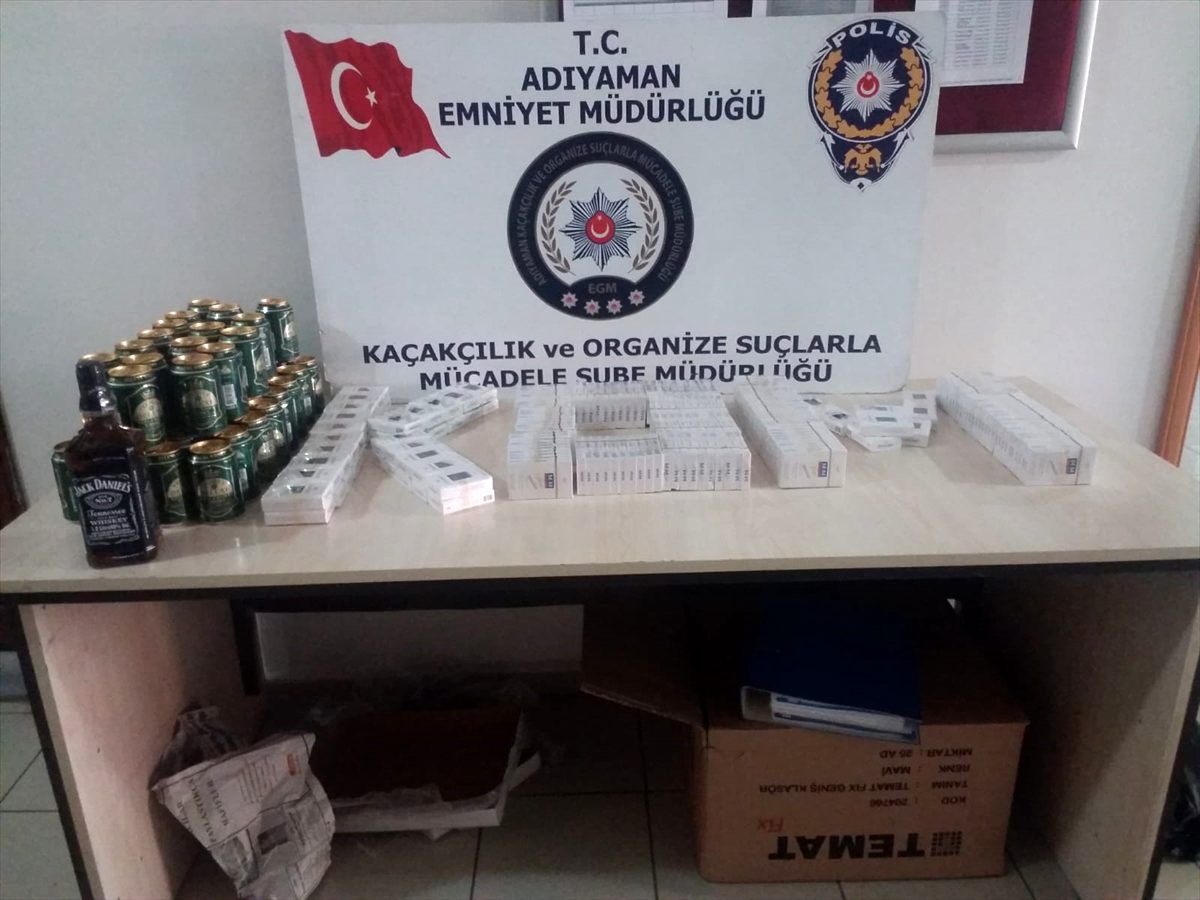 Adıyaman\'da kaçakçılık operasyonu