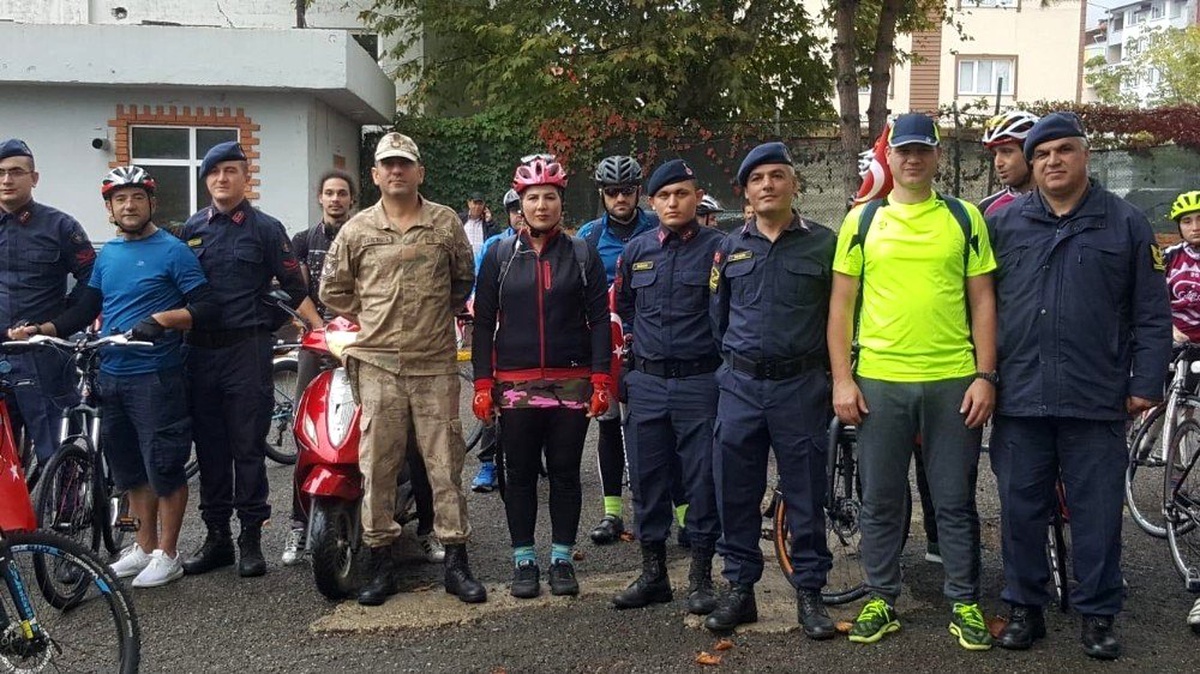 Barış Pınarı Harekatına destek için pedal çevirdiler