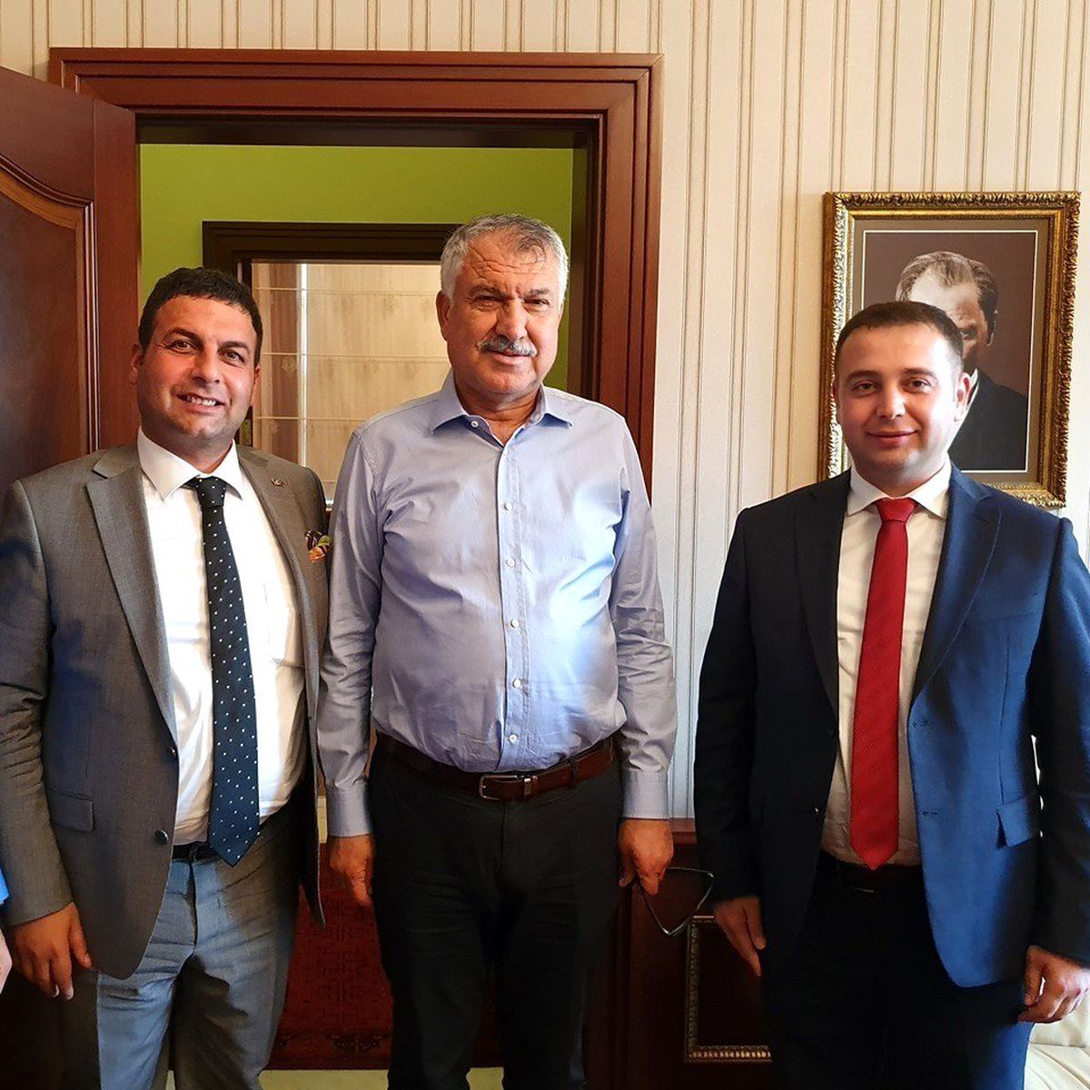 Başkan Yıldırım, Başkan Karalar ile bir araya geldi