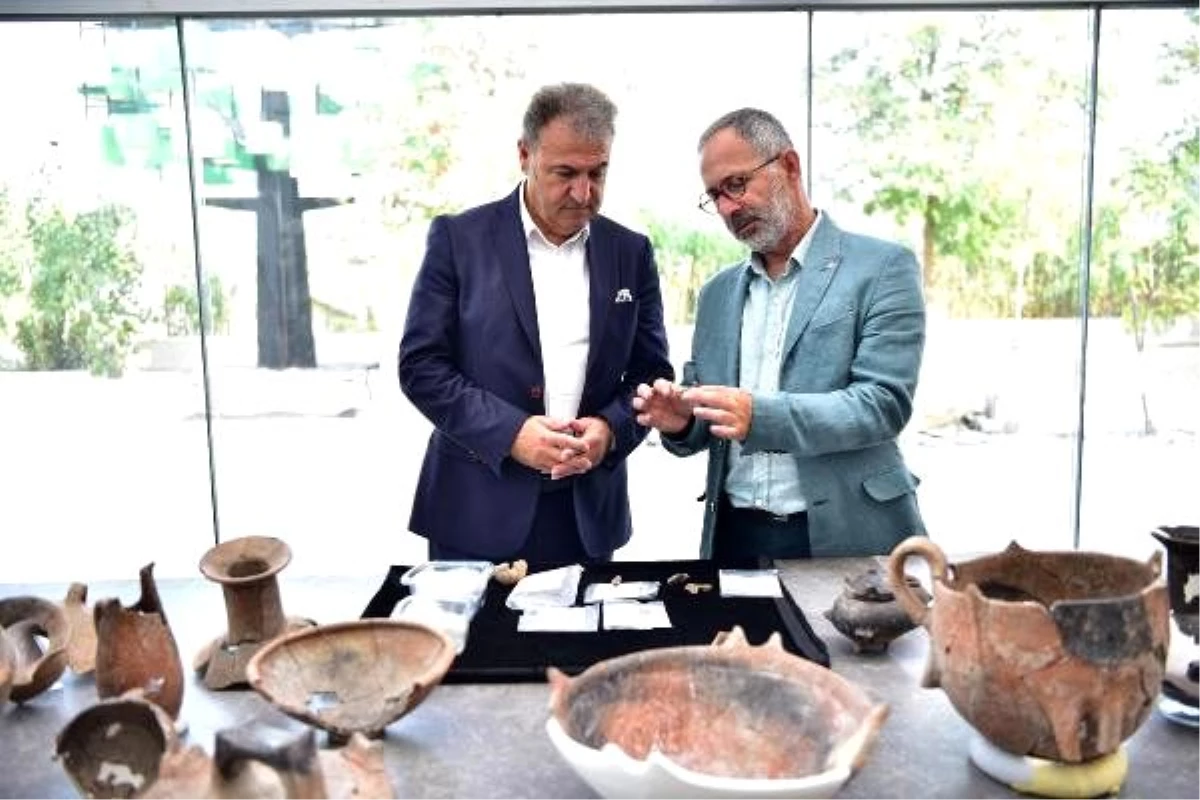 Höyükte 8 bin 500 yılllık öncesine ait deniz ürünleri buluntuları