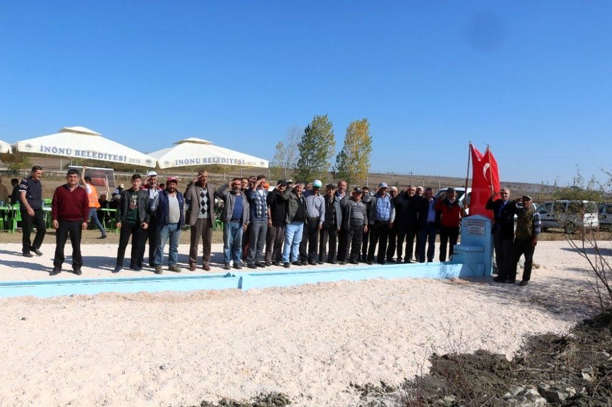 İnönü\'de \'Barış Pınarı Çeşmesi\' yapıldı