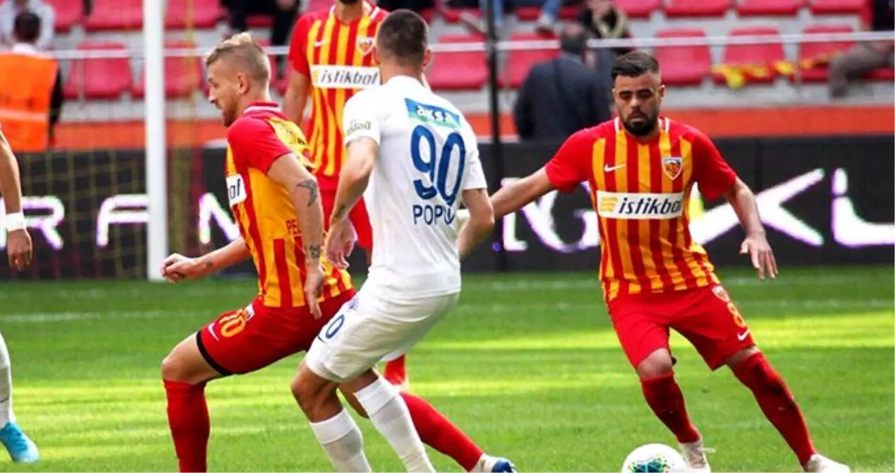 Kayserispor, Kasımpaşa ile 1-1 berabere kaldı