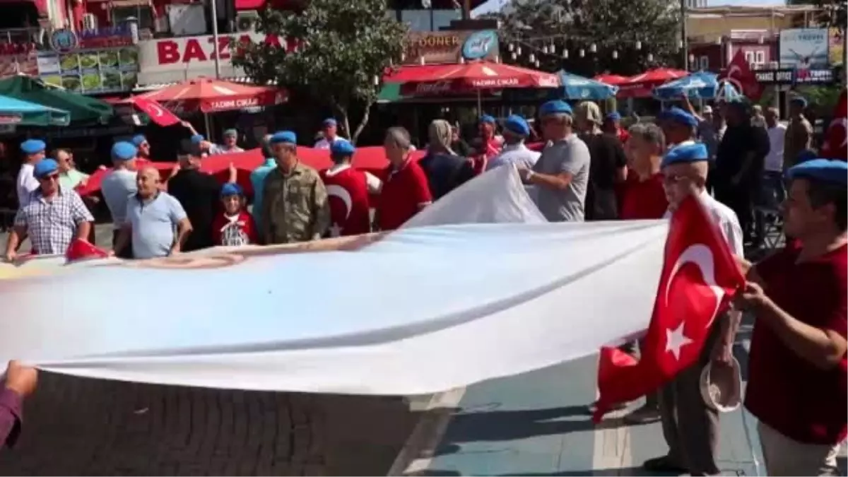 "Mavi bereliler"den Mehmetçik\'e asker selamıyla destek