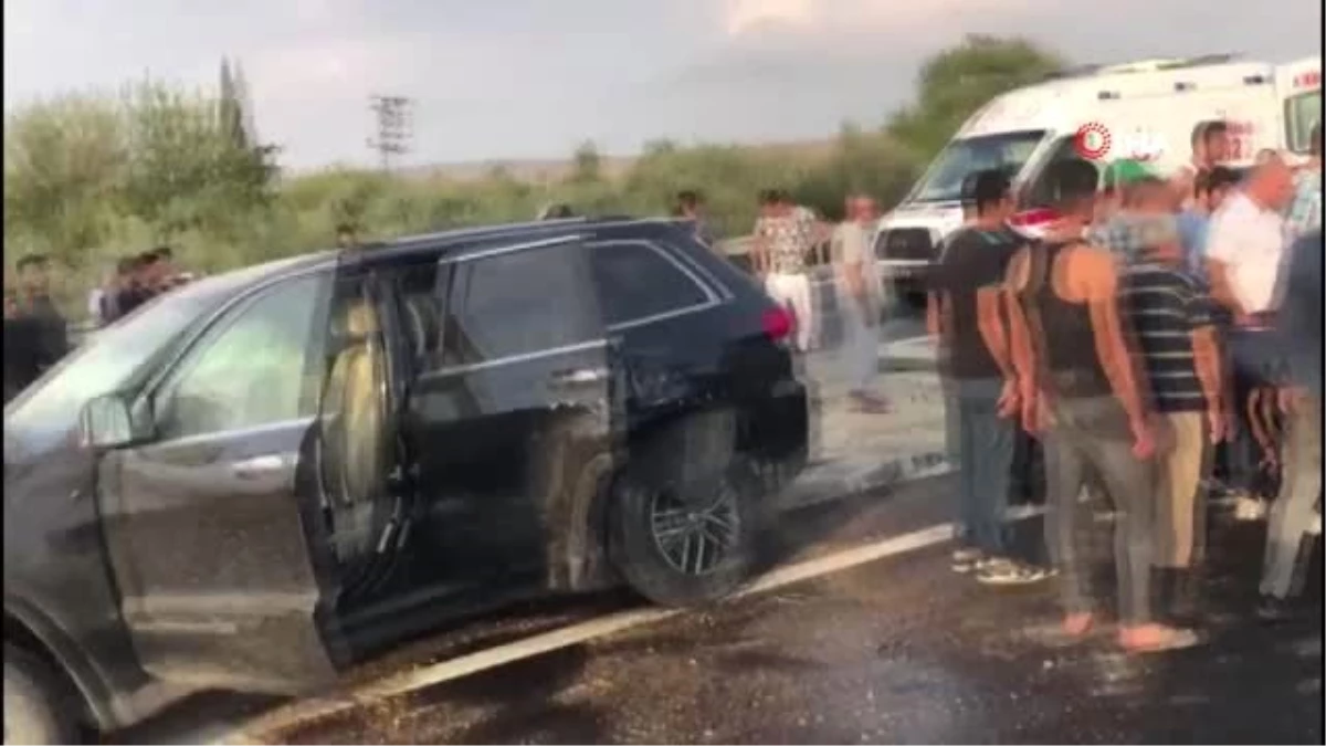 Nusaybin\'de trafik kazası: 1 ölü, 9 yaralı