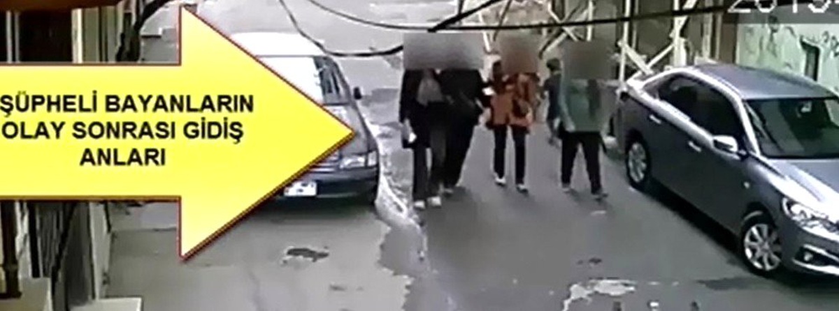 Ziynet eşyası çalan kadınlar güvenlik kamerasına yakalandı