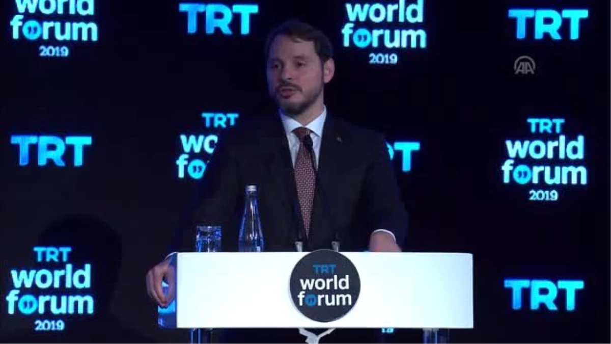 Bakan Albayrak, TRT World Forum 2019\'da konuştu (3)