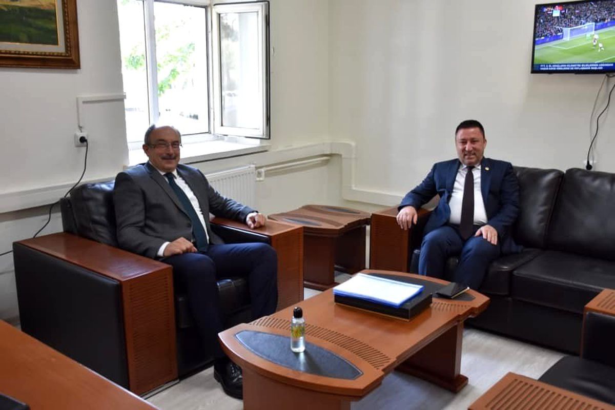 Başkan Beyoğlu\'ndan Dışişleri Bakanlığı irtibat bürosuna ziyaret