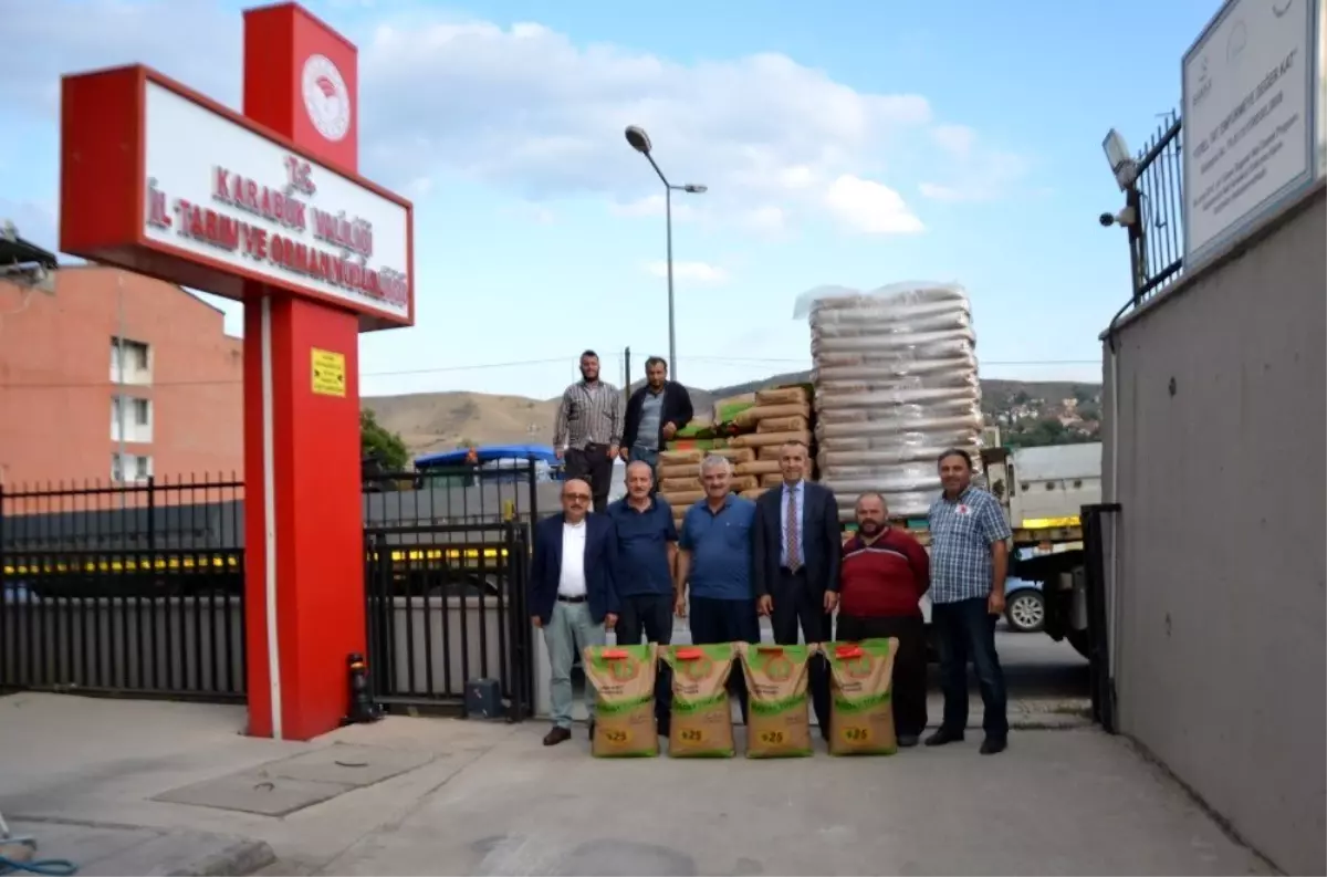 Çiftçilere 380 ton sertifikalı tohumluk dağıtıldı