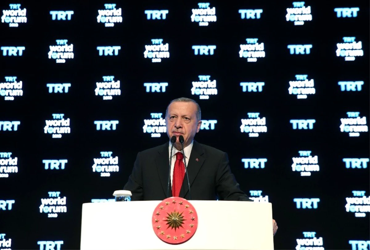 Cumhurbaşkanı Erdoğan\'dan harekatı gerekçe göstererek foruma katılmayanlara sert tepki