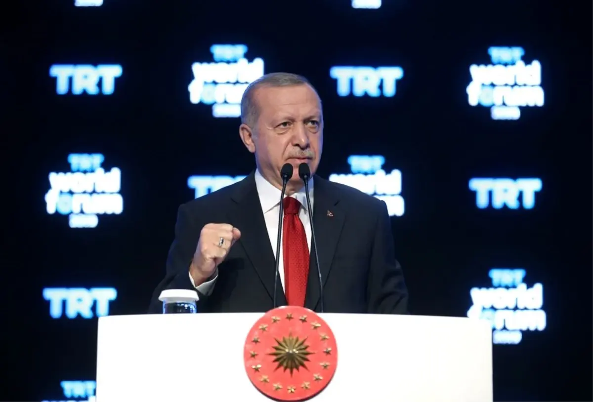 Cumhurbaşkanı Erdoğan\'dan harekatı gerekçe göstererek foruma katılmayanlara sert tepki