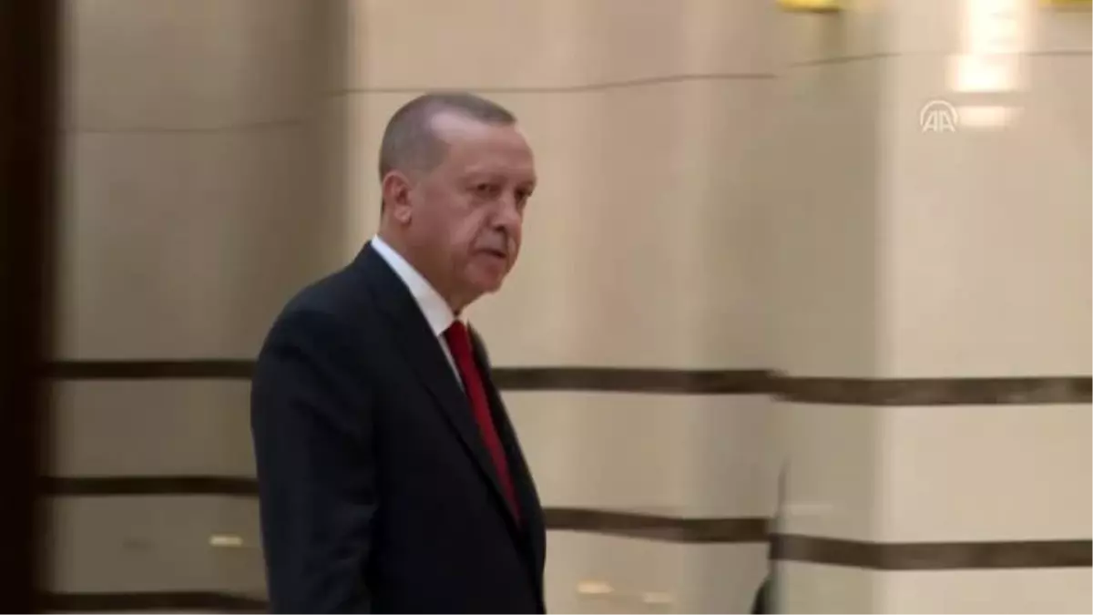 Cumhurbaşkanı Erdoğan\'ın kabulü