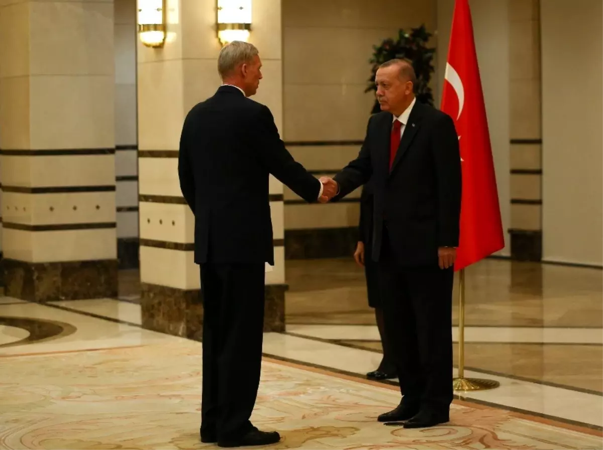 Cumhurbaşkanı Erdoğan, Norveç Büyükelçisini kabul etti