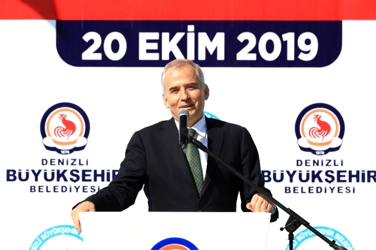 Denizli Büyükşehir Belediyesinden dev alt yapı yatırımı