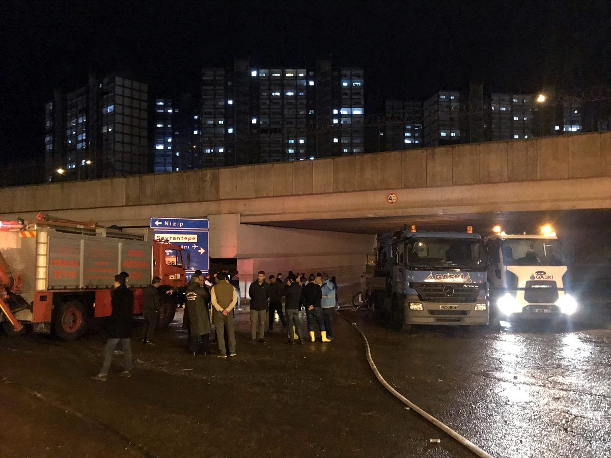 Gaziantep\'te şiddetli yağış