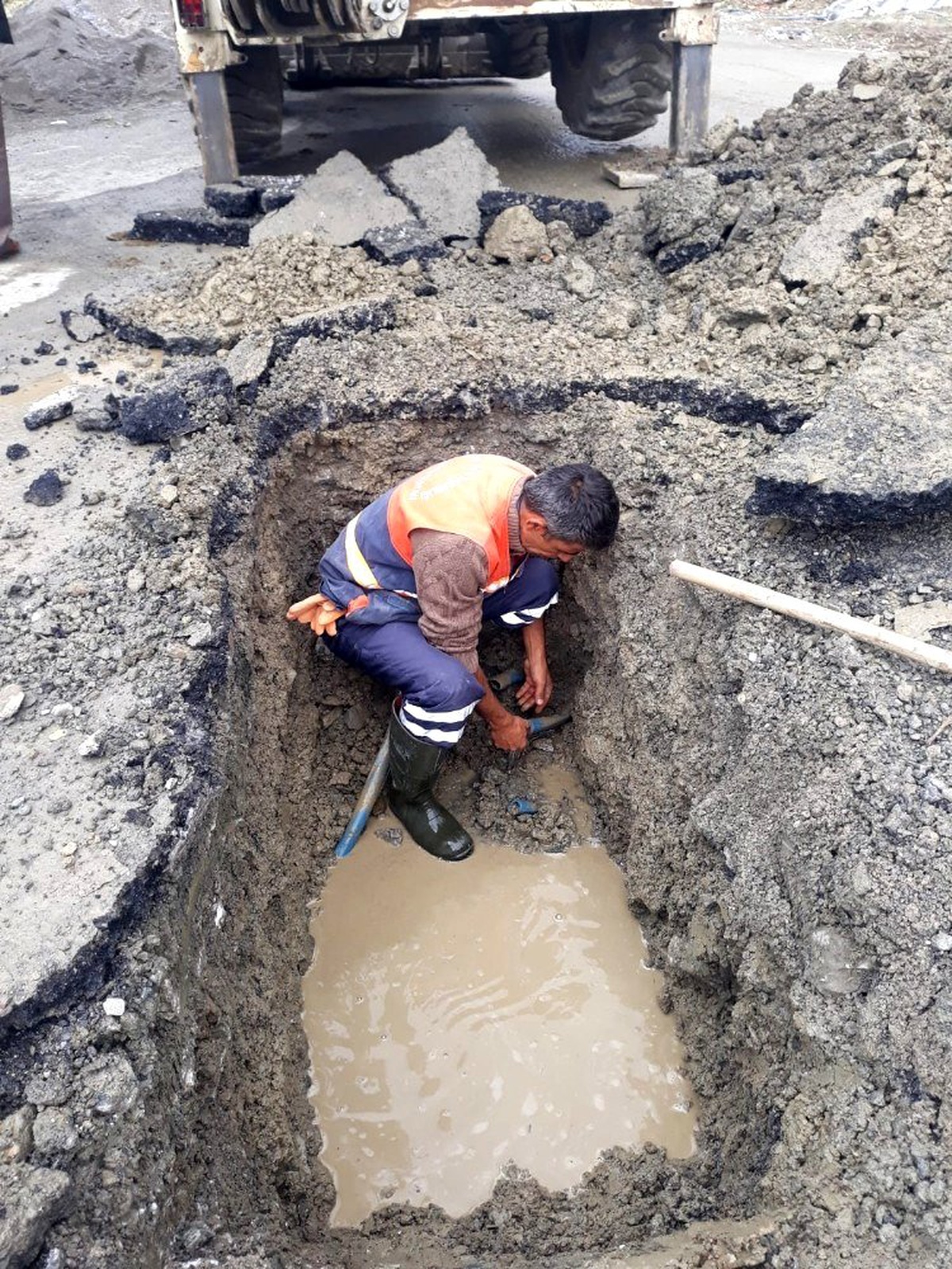 Hakkari Belediyesinden içme suyu çalışması