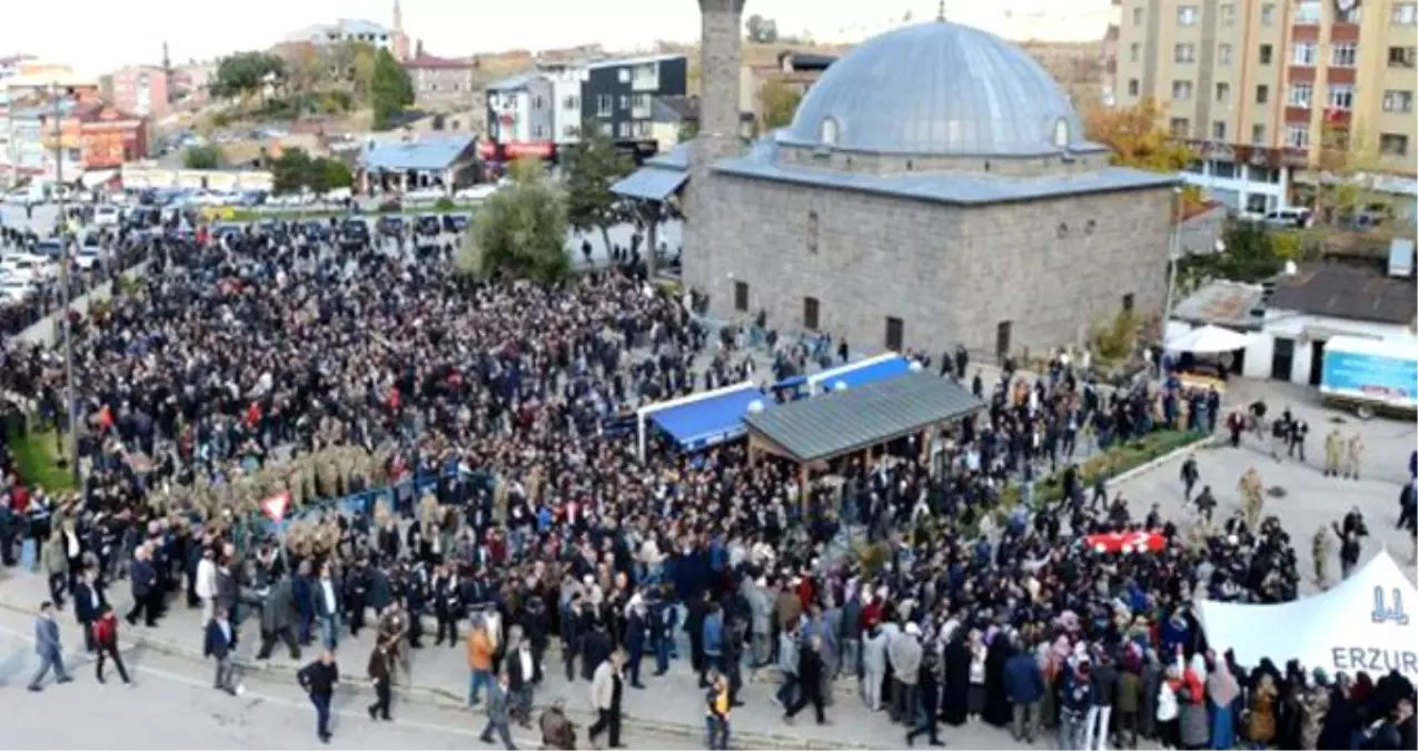 Hakkari şehidi memleketi Erzurum\'da son yolculuğuna uğurlandı