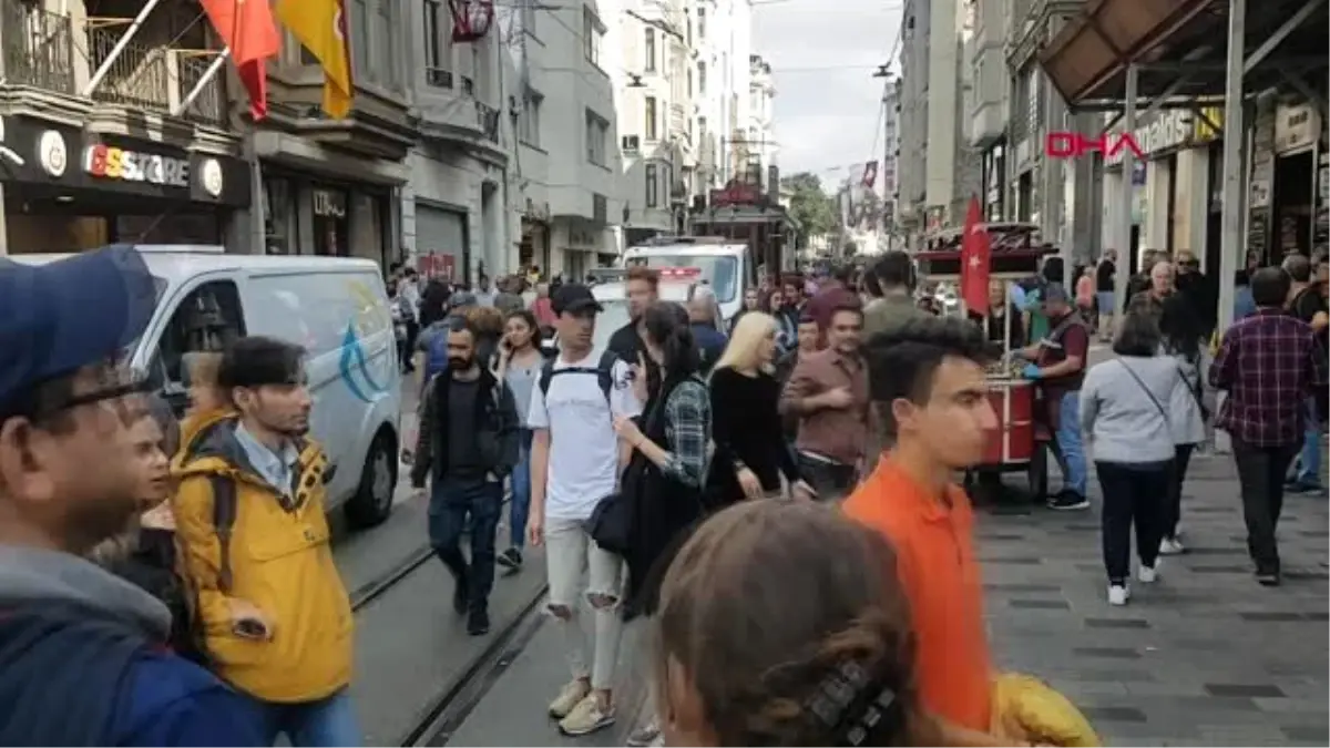 İstiklal caddesi\'nde hareketlilik