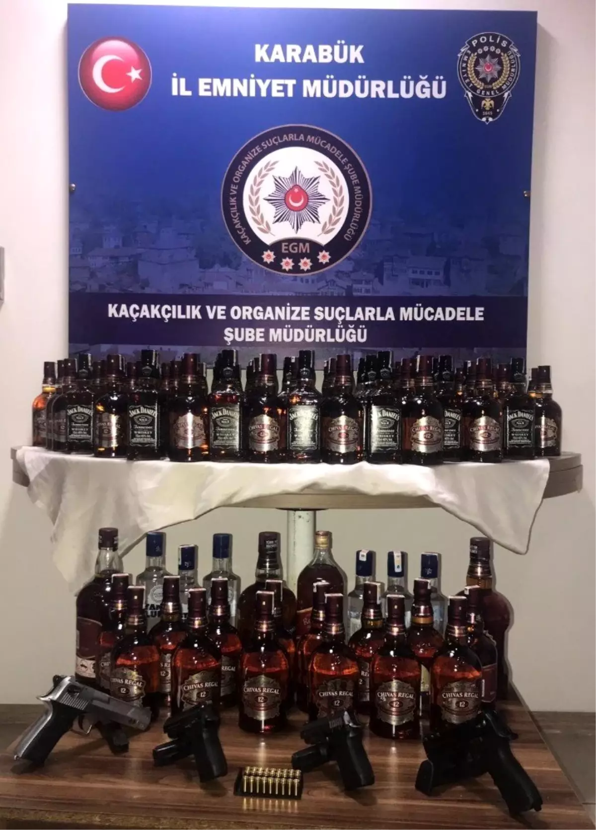 Karabük\'te kaçak içki operasyonu