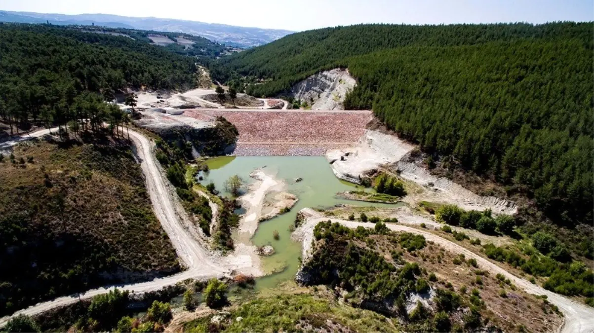 Karayağcı Barajının gövde dolgusu tamamlandı