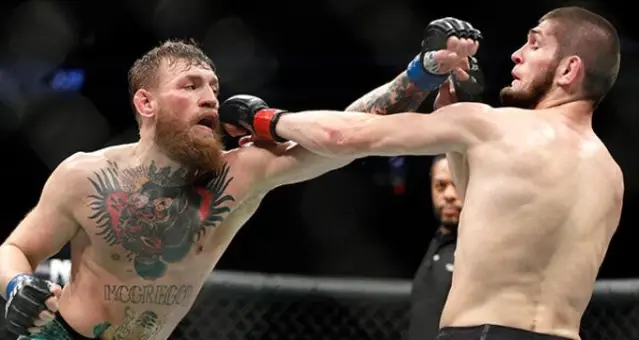 Khabib ve McGregor arasında küfürlü tartışma