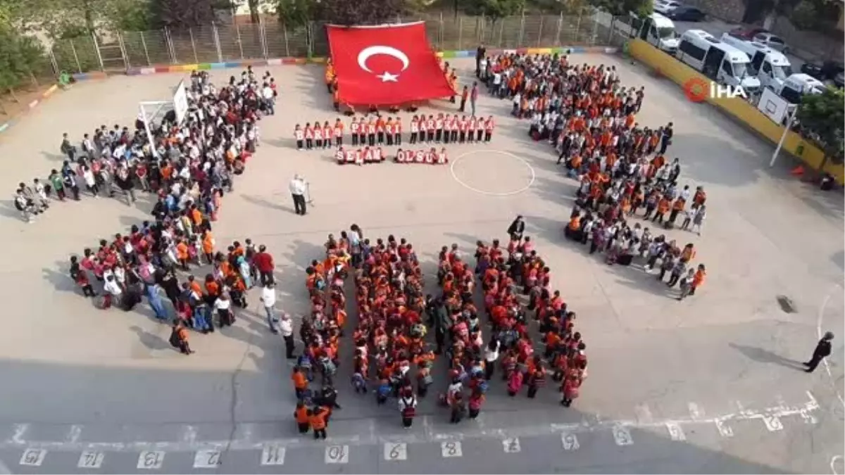 Minik öğrenciler Mehmetçiğe selam gönderdi