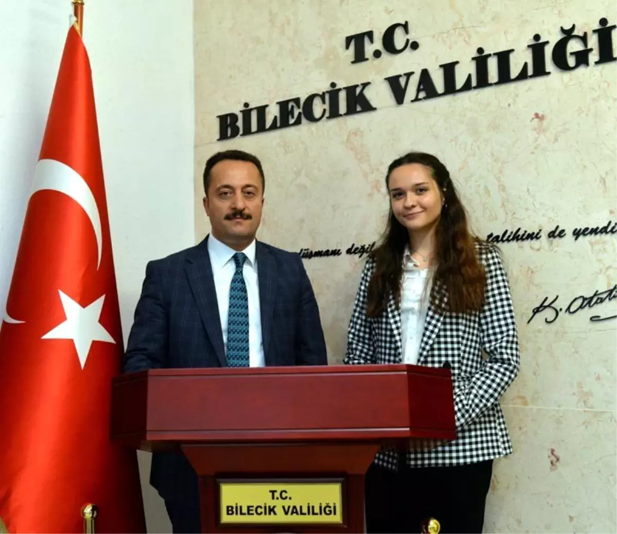 Bir günlüğüne vali olunca hayali gerçekleşti