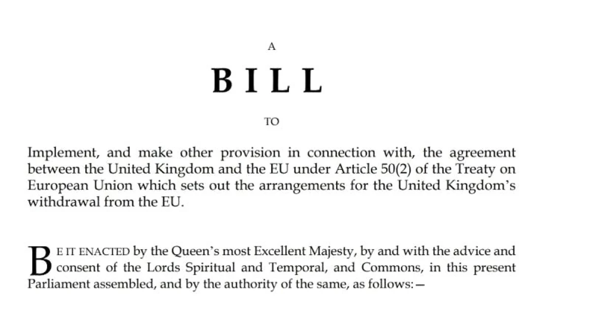 Brexit: İngiltere\'nin "AB\'den ayrılma" yasa tasarısı neleri içeriyor?