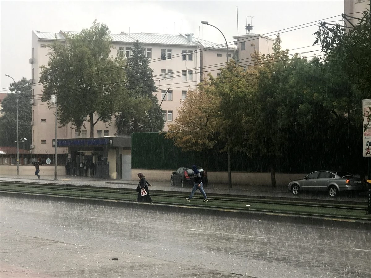 Gaziantep\'te şiddetli yağış
