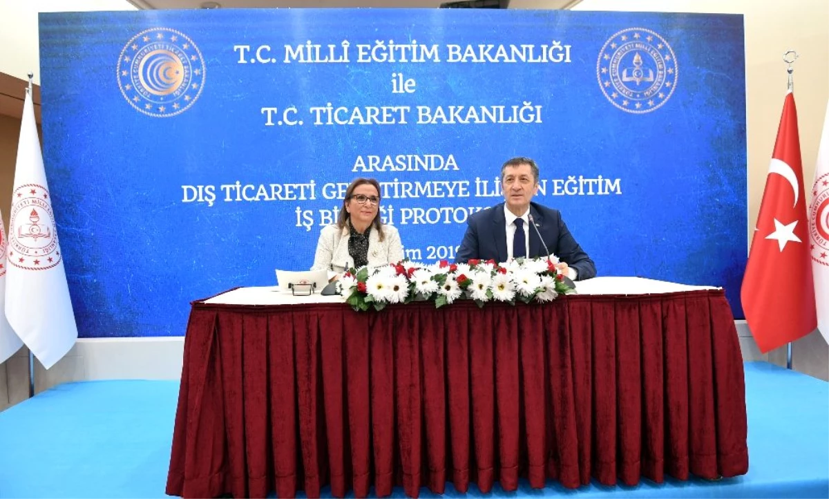 Milli Eğitim ile Ticaret Bakanlıkları arasında protokol imzalandı