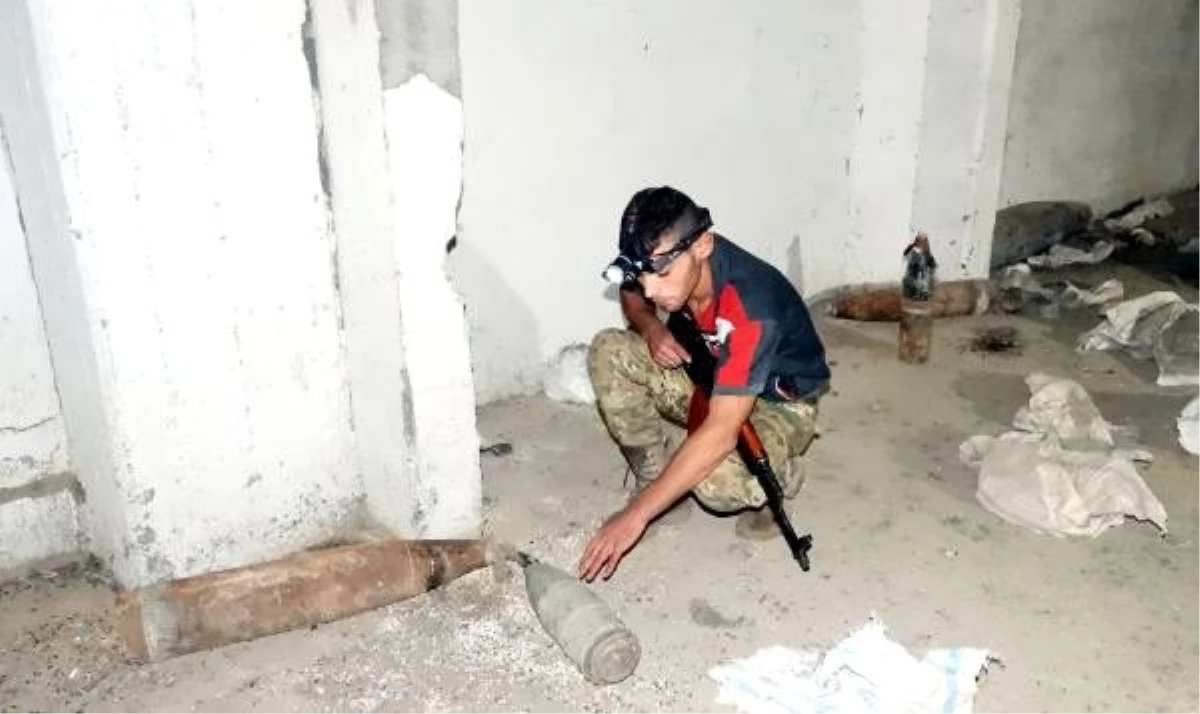 Tel Abyad\'da, teröristlerin havan ve roket deposu tespit edildi