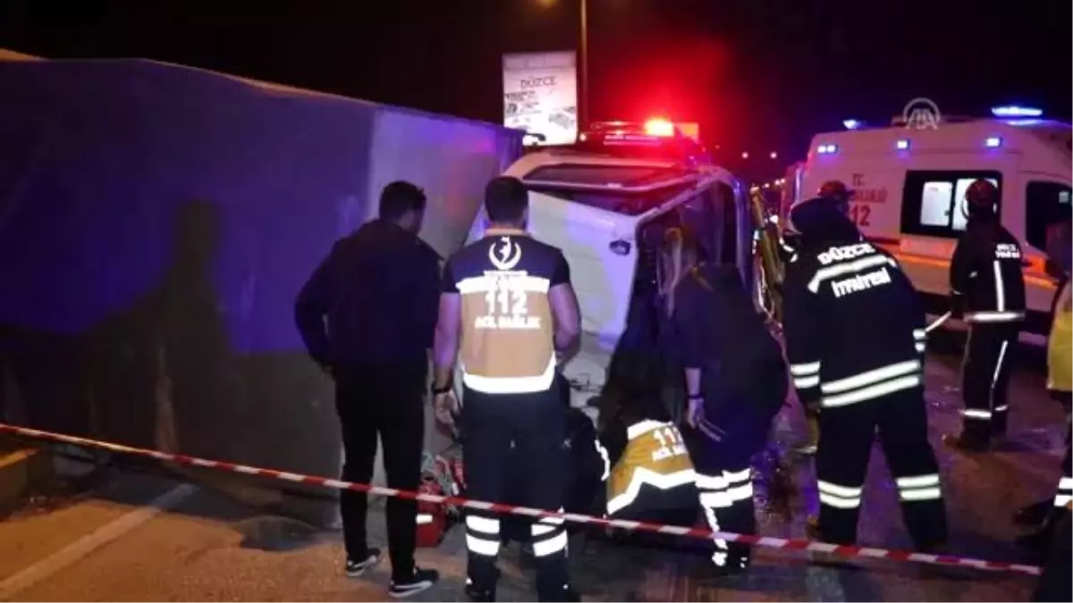 Trafik kazası: 1 ölü, 3 yaralı