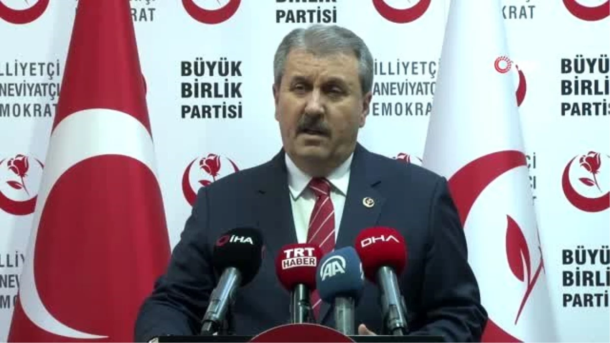 BBP Genel Başkanı Destici: "Türkiye ve Rusya bölgenin iki lider ülkesi olarak sorun çözme...