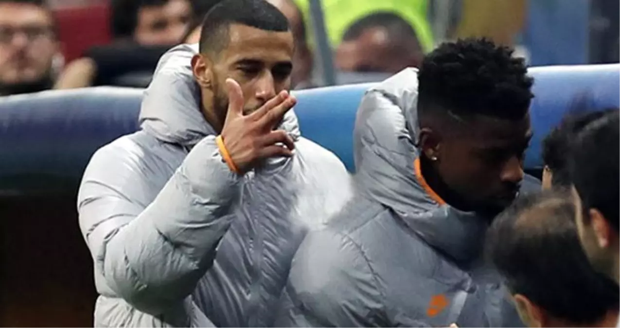 Belhanda\'nın tribünlere ettiği küfür ortaya çıktı