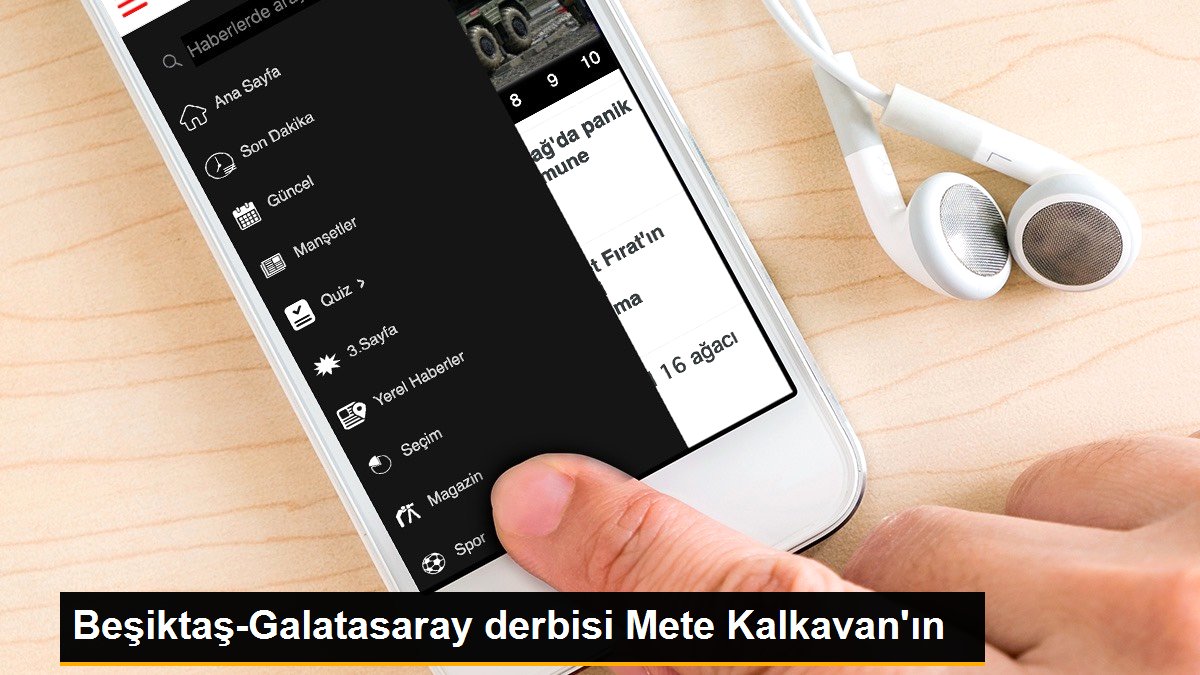 Beşiktaş-Galatasaray derbisi Mete Kalkavan\'ın