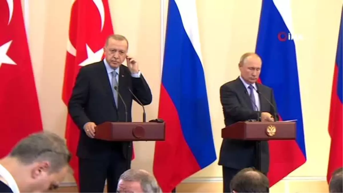 Cumhurbaşkanı Recep Tayyip Erdoğan: "Bugün Putin ile tarihi bir mutabakata imza attık. Rusya ve...