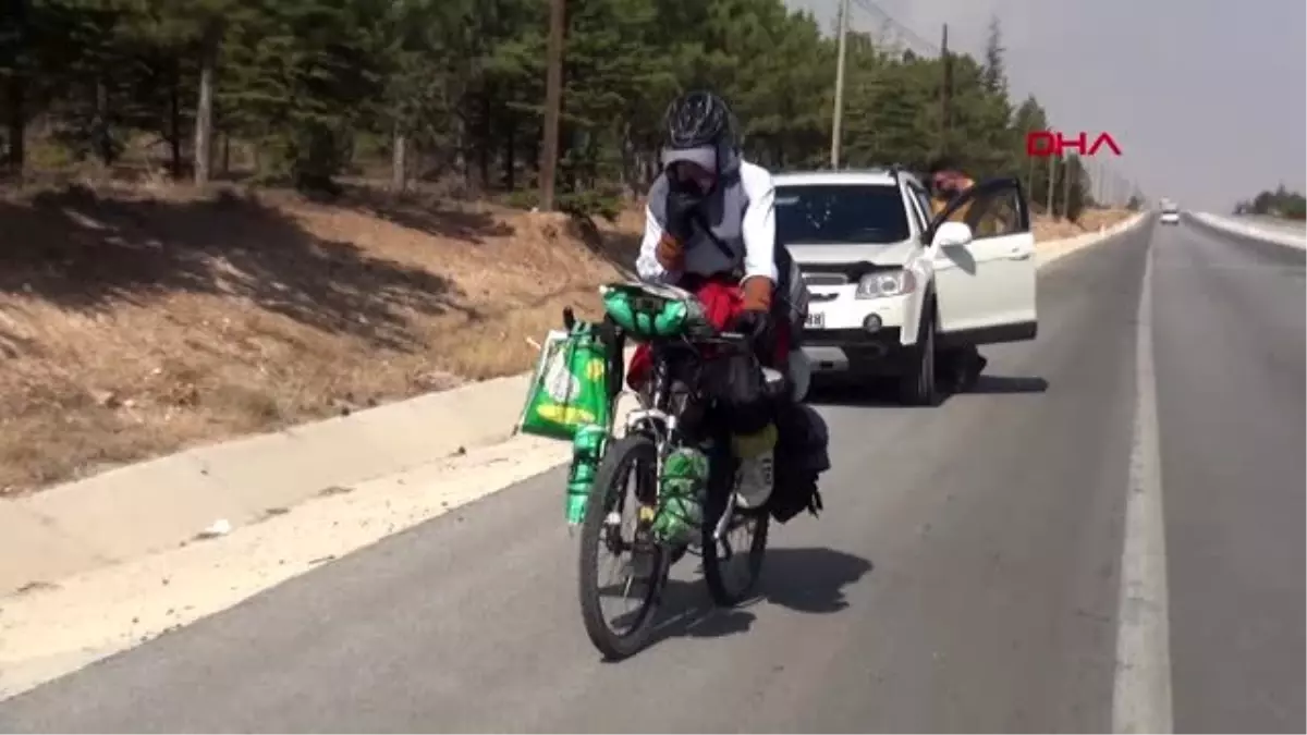 Karaman japon gezgin, 10 yıldır bisikletiyle dünya turu yapıyor