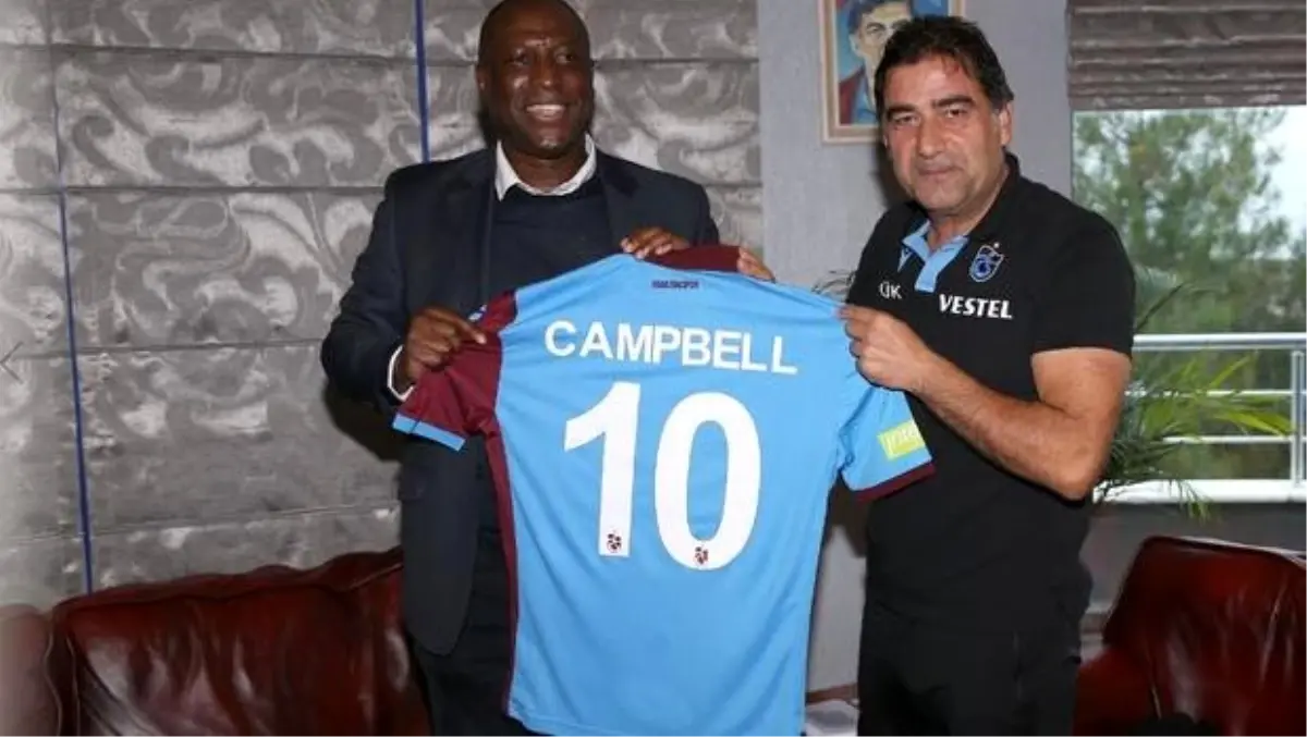 Kevin Campbell\'den Trabzonspor\'a ziyaret