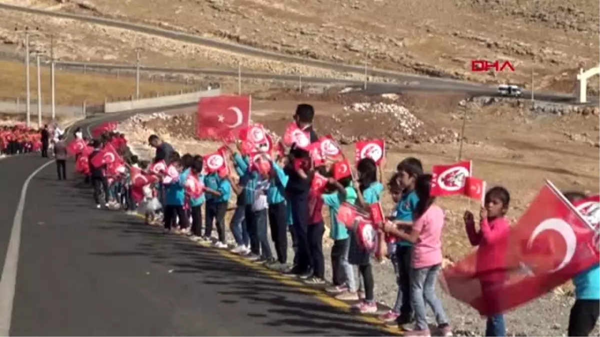 Şırnak\'ta şehit 5 güvenlik korucusu için anıt