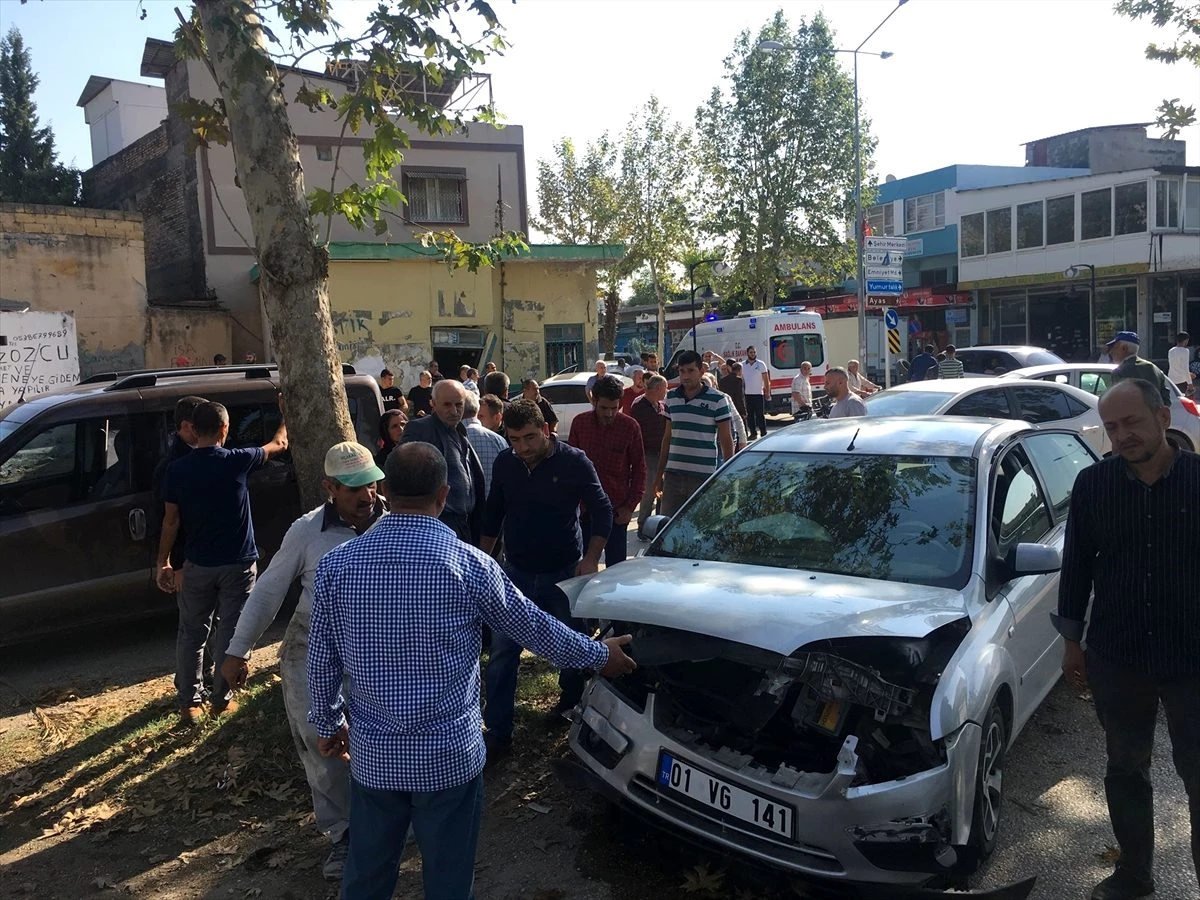 Adana\'da trafik kazaları: 9 yaralı