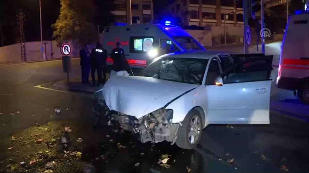 Başkentte trafik kazası