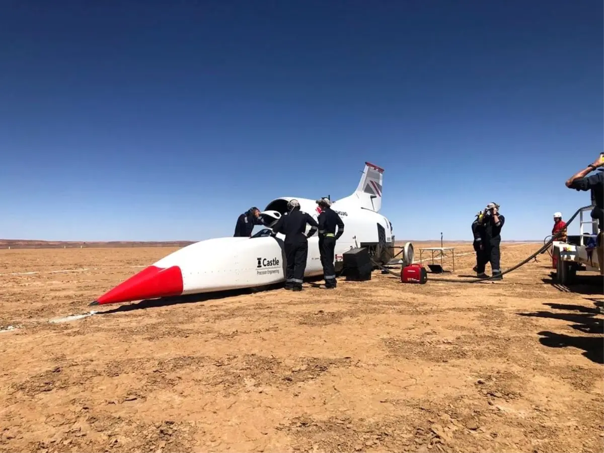 Bloodhound dünyanın en hızlı aracı olmaya hazırlanıyor