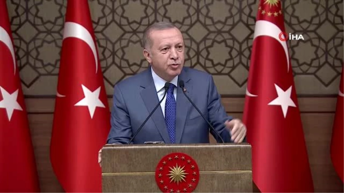 Cumhurbaşkanı Erdoğan: "Türkiye\'nin sınırları boyunca oluşturulmak istenen bir terör koridorunu...